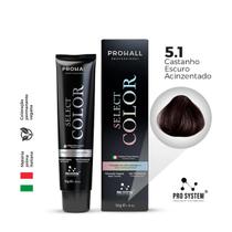ProHall Coloração Permanente Castanho Escuro Acinzentado 5.1 ProHall Coloração Permanente Castanho Escuro Acinzentado 5.1