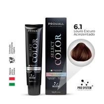 ProHall Coloração Permanente Louro Escuro Acinzentado 6.1