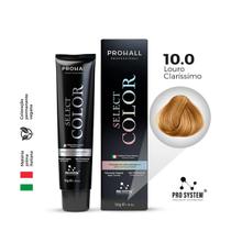 ProHall Coloração Permanente P/ Cabelo Louro Claríssimo 10.0 ProHall Coloração Permanente P/ Cabelo Louro Claríssimo 10.0