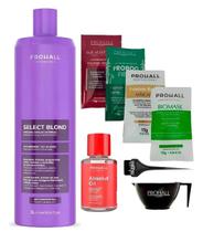 Prohall Escova Progressiva Sem Formol Um Só Passo Select Blond 1L