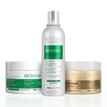 Prohall Kit Biomask Shampoo + Máscara + Extreme Repair 300g