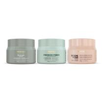 Prohall kit máscara extreme 500g + máscara biomask 500g + máscara proboo 500g Prohall kit máscara extreme 500g + máscara biomask 500g + máscara proboo 500g