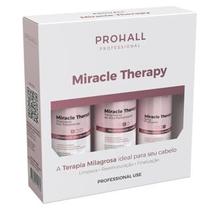 Prohall - Kit Pro Reestruturação Capilar Organic Miracle Therapy Liss - 3 Passos
