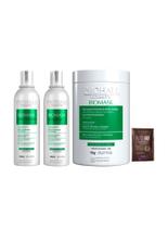 Prohall Kit Profissional Ultra Hidratante Biomask Máscara 1Kg + Shampoo e condicionador 300ml