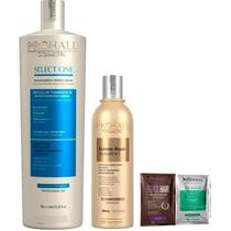 Prohall Kit Progressiva 1L e Shampoo Nutrição 300ml