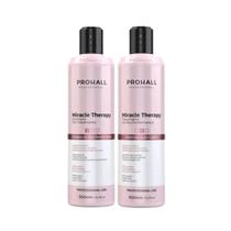 Prohall Miracle Therapy kit Shampoo e Condicionante 500ml Prohall Miracle Therapy kit Shampoo e Condicionante 500ml