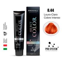 ProHall Permanente Coloração Louro Claro Cobre Intenso 8.44 ProHall Permanente Coloração Louro Claro Cobre Intenso 8.44
