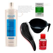 Prohall Select One 1L + Escova/Cumbuca/Sachê +Absolut Oil