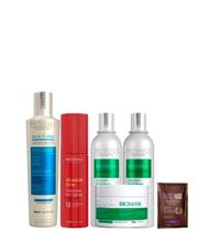 Prohall Select One 300ml e Kit Hidratação e Protetor Térmico