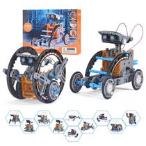 Projeto STEM 12 em 1 Toy Solar Robot para idades de 8 a 13 anos com autismo