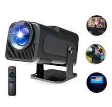 Projetor 4k HY320 720P Wifi Hdmi Android Smart Tv Cinema Gamer Cor Preto