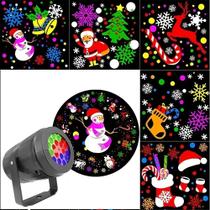 Projetor a Laser Para Festa De Natal Com Luzes LED Rotativas De Floco De Neve E Papai Noel Para Projetor a Laser Para Festa De Natal Com Luzes LED Rotativas De Floco De Neve E Papai Noel Para