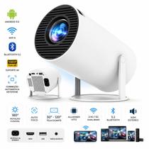 Projetor Android 11.0 Portátil HD Bluetooth HDMI WIFI Bivolt SmartProjetor Home Cinema