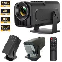Projetor Android 13 HY320 Bluetooth HDMI Wi-Fi com Espelhamento Rápido e Fácil Lançamento 2025 Projetor Android 13 HY320 Bluetooth HDMI Wi-Fi com Espelhamento Rápido e Fácil Lançamento 2025