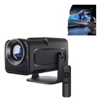 Projetor Android 13 HY320 com Android Original, HDMI Bluetooth Wi-Fi Imagem 4K Lançamento 2025
