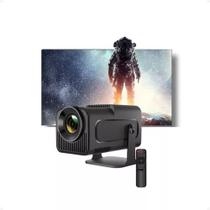 Projetor Android 13 HY320 com HDMI Bluetooth Wi-Fi 6 e Controle para Telas Grandes Projetor Android 13 HY320 com HDMI Bluetooth Wi-Fi 6 e Controle para Telas Grandes