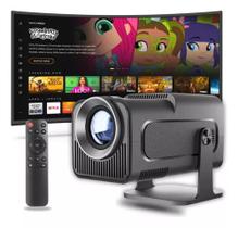 Projetor Android 1HY320 com Qualidade de Imagem 4K e Pilha Inclusa Projetor Android 1HY320 com Qualidade de Imagem 4K e Pilha Inclusa
