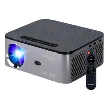 Projetor Android 5G 4K com Espelhamento Sem Fio Cinza/Preto