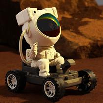 Projetor Astromóvel Marte Laser Galáxia Céu Robô Astronauta Bivolt - Exbom