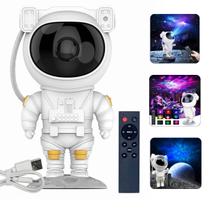 Projetor Astronauta LED Galáxia com Controle