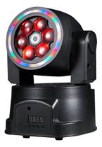Projetor Beam Mini Bee Eye 6 Leds De 12w Rgbw Quadriled Dmx