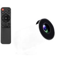 Projetor Branco 1080P Bivolt Wifi Portátil Suporta 4K