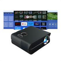 Projetor Caiwei A10AB Full HD 4k 7000 Lumens Com Android Espelhamento Bluetooth Wifi