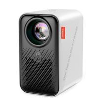 Projetor Caydo P1 LED Art 4K com foco automático e tela de 100"