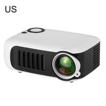 Projetor de bolso Mini USB LED Home Beamer 1080p 70"