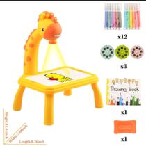 Projetor de desenho de mesa Lousa infantil, brinquedo de desenho com Luzes ,mesa Infantil