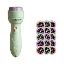 Projetor De Flashlight Para Crianças Com 120 Padrões, Brinquedo Educacional, Lâmpada Projetora De