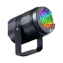 Projetor de Floco de Neve de Natal com LED - Rotativo, USB e Iluminação de Palco