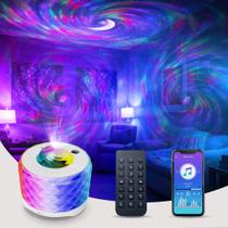 Projetor de Galáxia MRSCOZ 3 em 1 RGB com Bluetooth e Alto-Falante