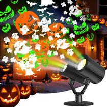 Projetor de Halloween Lights Lurious Dual Head Waterproof Timer