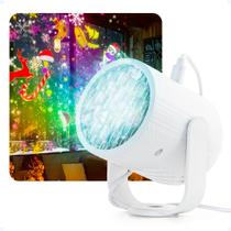 Projetor De Imagens Natalinas 3d Decorações Festivas Natal