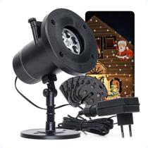 Projetor De Imagens Natalinas 3d Decorações Natal Festivo