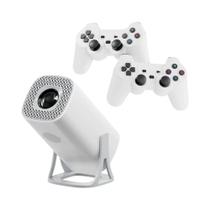 Projetor De Jogos Android 11 S40MAX 64GB Com Controle Sem Fio Dual WIFI 1280x720P Teatro Em Casa Projetor De Jogos Android 11 S40MAX 64GB Com Controle Sem Fio Dual WIFI 1280x720P Teatro Em Casa