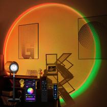 Projetor de lâmpada Sunset Tsrarey Sunset Light com controle remoto