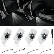 Projetor de logotipo de luzes de porta de carro, 4 unidades para Highlander/Camry
