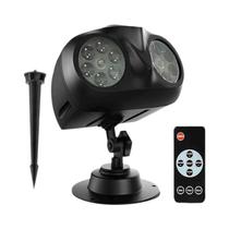 Projetor De Luz LED À Prova d'Água Para Exterior, 2 Em 1, Decoração De Natal E Halloween, Lâmpada De Projetor De Luz LED À Prova d'Água Para Exterior, 2 Em 1, Decoração De Natal E Halloween, Lâmpada De
