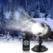 Projetor De Luz LED Com Efeito Dinâmico De Neve Para Jardim, Eventos Ao Ar Livre E Presentes De Projetor De Luz LED Com Efeito Dinâmico De Neve Para Jardim, Eventos Ao Ar Livre E Presentes De