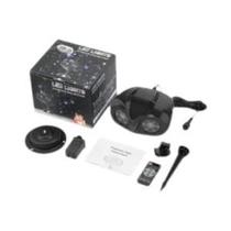 Projetor De Luz LED Para Exterior 2025, Iluminação Dinâmica Rotativa De Flocos De Neve, Holofote De