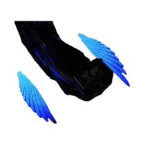 Projetor De Luz LED Para Motocicleta Com Asas De Anjo, 2 Peças, Acessórios Decorativos Para Projetor De Luz LED Para Motocicleta Com Asas De Anjo, 2 Peças, Acessórios Decorativos Para