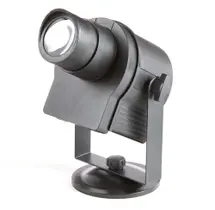 Projetor de luz LED QFX LL-14 preto com adaptador AC