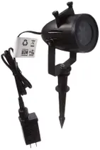 Projetor de luz LED QFX LL-4 Inc 24 Pattern, preto