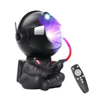 Projetor De Luz Noturna Astronauta Galáxia Céu Estrelado Nebulosa Foguete Com Controle Remoto Projetor De Luz Noturna Astronauta Galáxia Céu Estrelado Nebulosa Foguete Com Controle Remoto