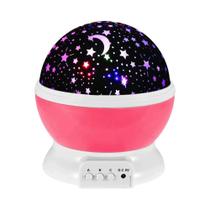 Projetor De Luz Noturna Céu Estrelado Para Bebês, Luminária De Mesa Rotativa Com Lua E Galáxia Projetor De Luz Noturna Céu Estrelado Para Bebês, Luminária De Mesa Rotativa Com Lua E Galáxia