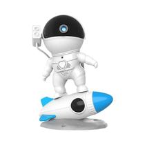 Projetor De Luz Noturna De Astronauta Com Nebulosa E Céu Estrelado, Controle Remoto, Presente Para