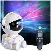 Projetor de luz noturna Florarich Astronaut Galaxy Kids