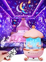 Projetor de luz noturna One Fire Kids com 15 filmes e 15 sons Projetor de luz noturna One Fire Kids com 15 filmes e 15 sons